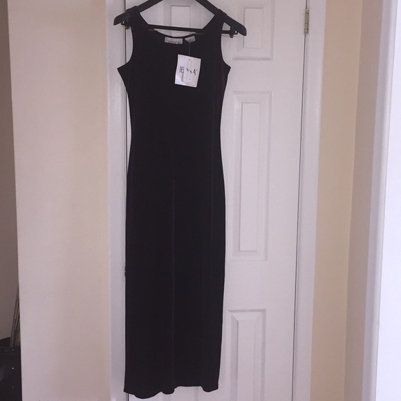 Jessica Petites velvet dress - Picture 1 of 8